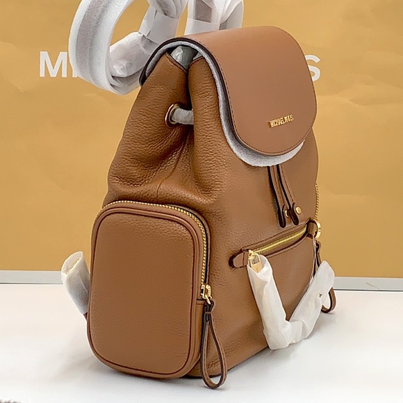 Michael Kors Jet Set Item Medium Chain Backpack Luggage Color - Picture 6 of 12